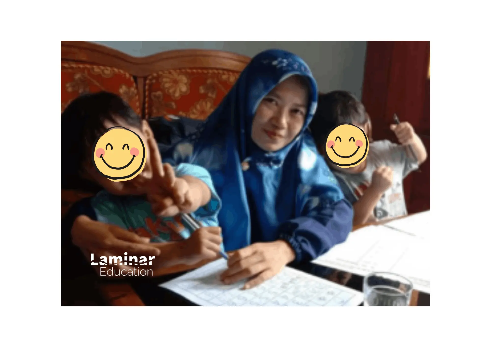 Kegiatan belajar murid Laminar Education