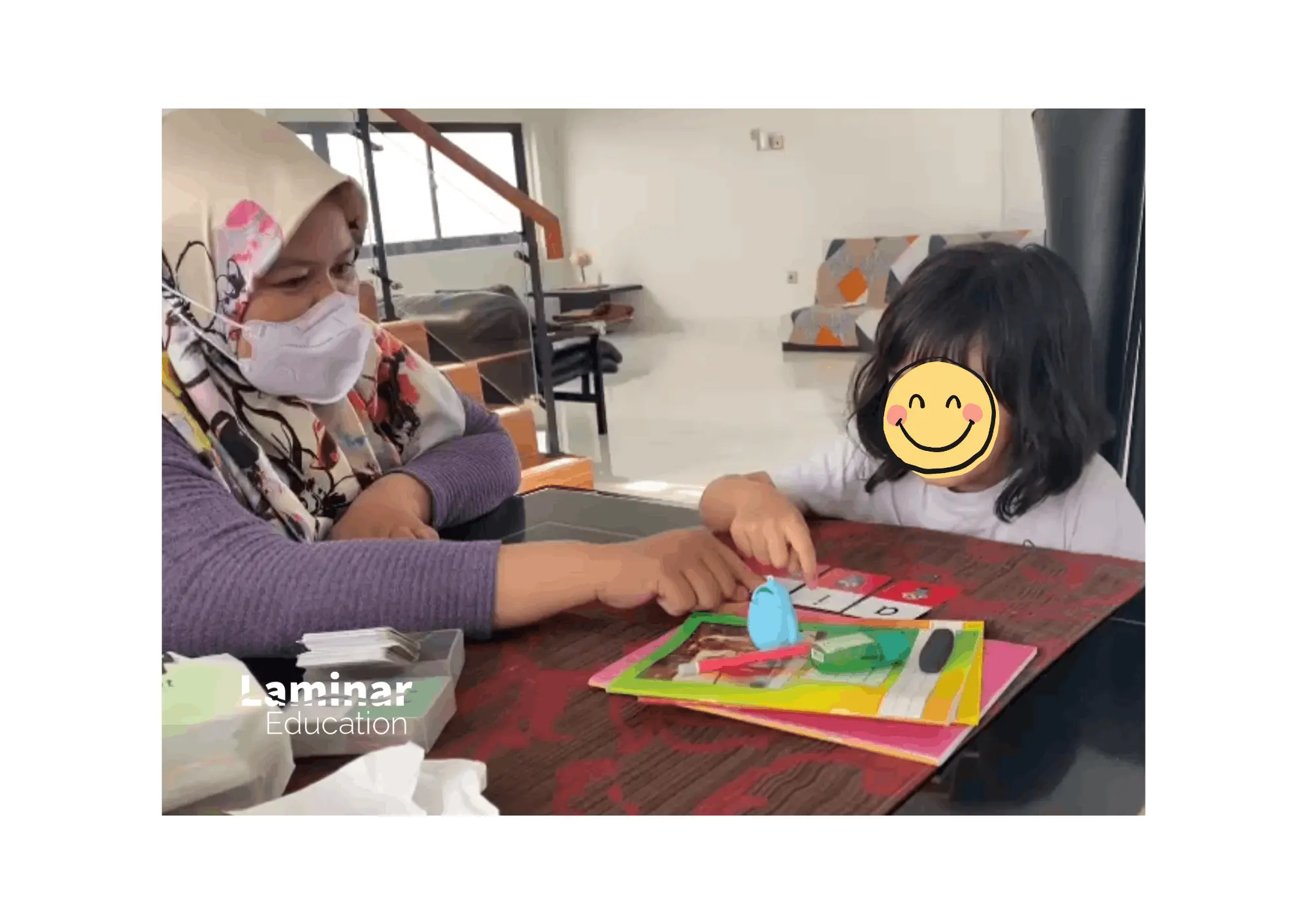 Kegiatan belajar murid Laminar Education